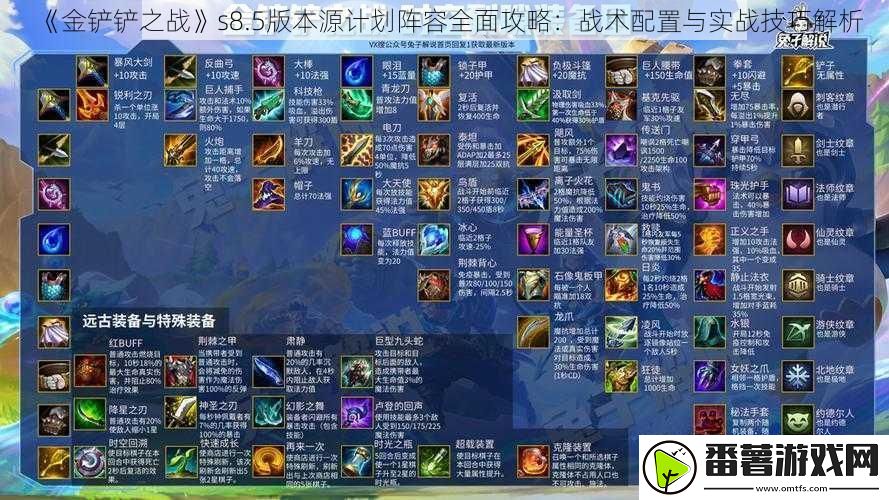 金铲铲之战s8.5版本源计划阵容全面攻略：战术配置与实战技巧解析