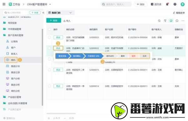 成免费crm特色全新上架